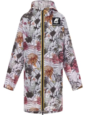 K-Way X Mariacarla Boscono Le Vrai 3.0 Mariacarla Eiffel Raincoat
