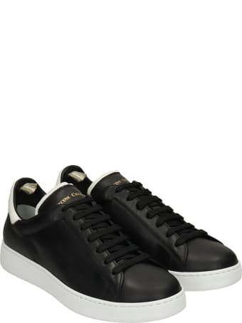 Officine Creative Mower 005 Sneakers In Black Leather