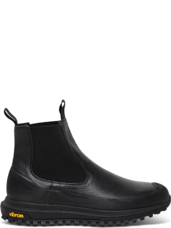 Diemme Ramon Leather Ankle Boots With Vibram Rubber Sole