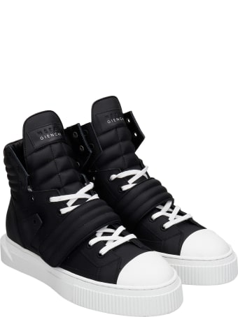 Gienchi Hypnos Sneakers In Black Rubber/plasic