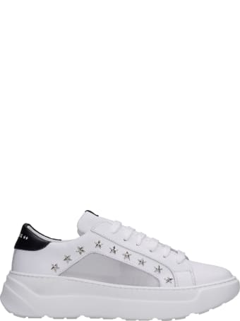 Marc Ellis Sneakers In White Leather