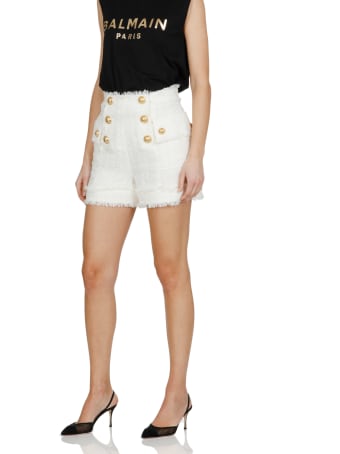 Balmain Short With Buttons
