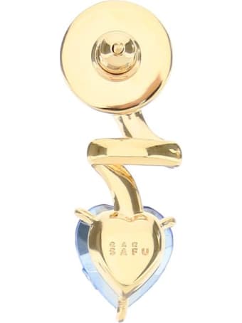 SafSafu Smiley Heart Single Earring