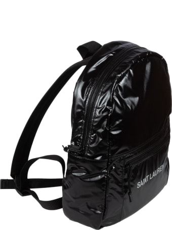 Saint Laurent Logo Front Backpack