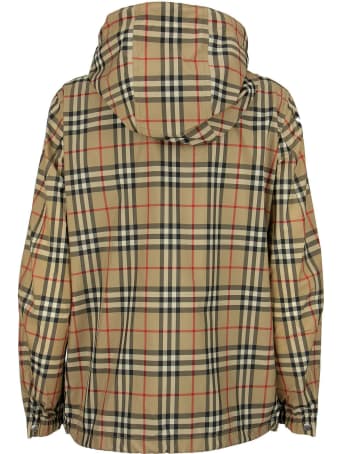 Burberry Everton Vintage Check Recycled Polyester Hooded Jacket