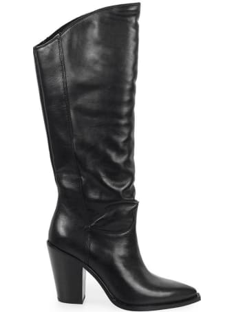 Ash Brandon Black High Boot