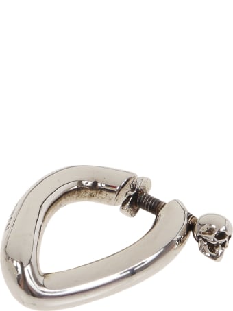 Alexander McQueen Chain Hoop Earring