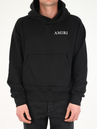 AMIRI Black Logo Hoodie