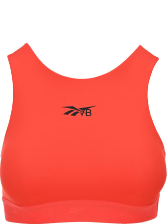 Reebok x Victoria Beckham Logo Low-impact Performance Bra
