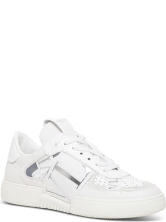 Valentino Garavani Vltn White Leather Sneakers