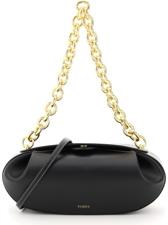 YUZEFI Baton Chain Leather Bag