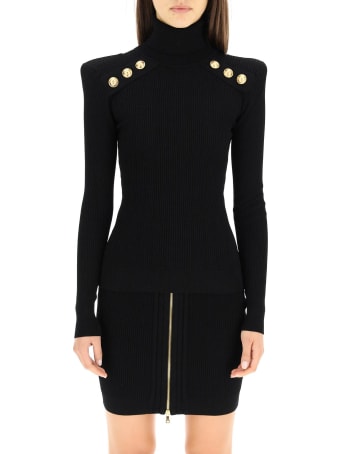 Balmain Sweater With Buttons