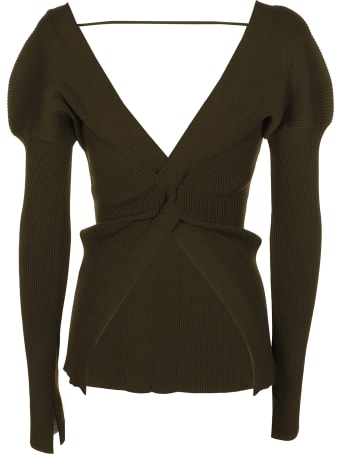 Eudon Choi Emily Knot Back Top