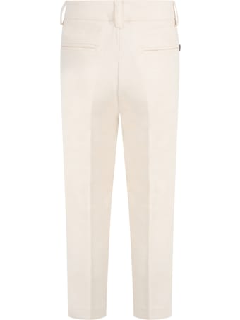 Dondup Ivory Trouser For Boy