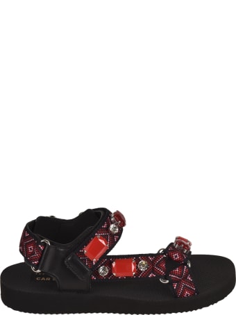Car Shoe Nastro Embellished Sandals