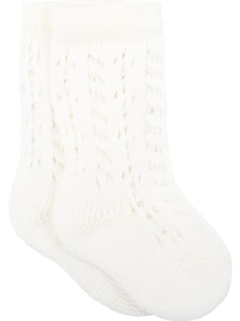 Story loris Ivory Socks For Babygirl