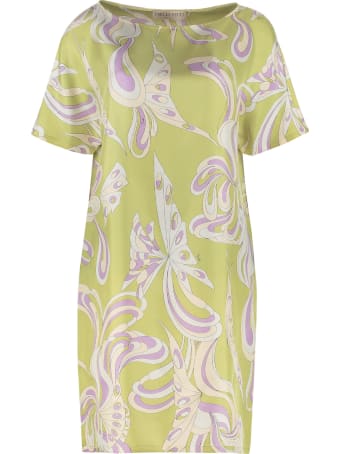 Emilio Pucci Printed Silk Dress