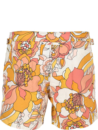 Tom Ford Floral-print Swim Shorts