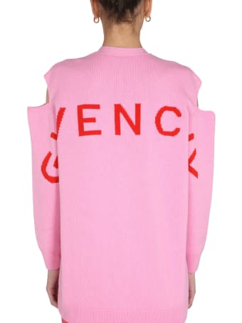 Givenchy Cut Out Details Cardigan