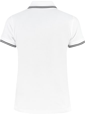 Moncler Cotton-piqué Polo Shirt