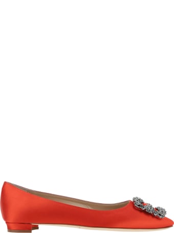 Manolo Blahnik Hangisi Flat Ballerinas