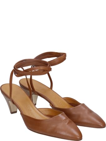 Fabio Rusconi Sandals In Leather Color Leather