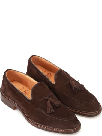 Tricker's Elton Tassel Loafer Castorino Suede