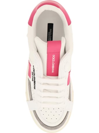 Dolce & Gabbana Custom 2.zero Leather Sneakers