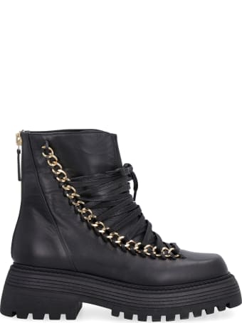 Alevì Ines Leather Ankle Boots