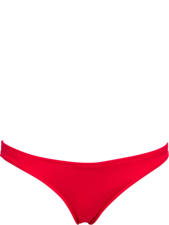 Dsquared2 Red Swim Briefs With Icon Print