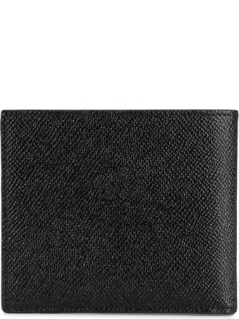 Dolce & Gabbana Black Leather Wallet With Logo