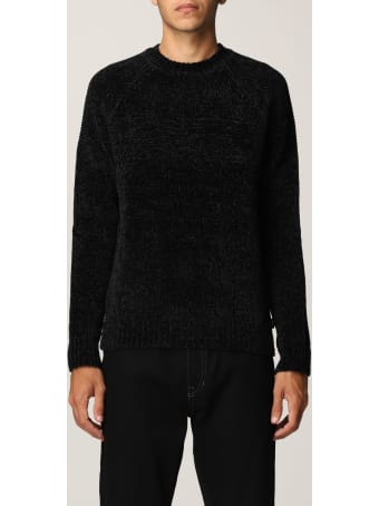 Emporio Armani Sweater Emporio Armani Color Block Crewneck Sweater