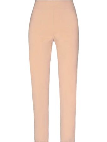 Avenue Montaigne Short Slim Pants W/slit On Bottom