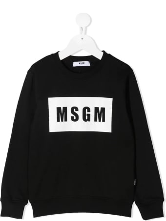 MSGM Logo Print Sweatshirt