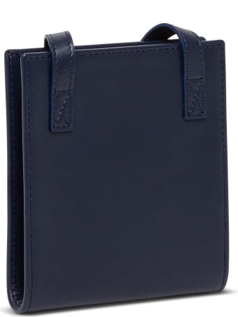 Jacquemus Le Gadjo Crossobdy Bag In Blue Leather