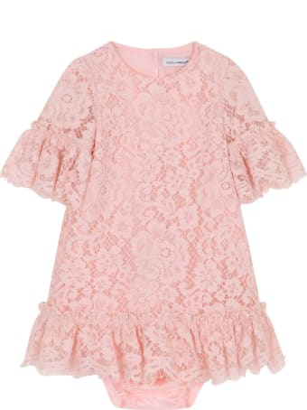 Dolce & Gabbana Baby Girl Pink Dress