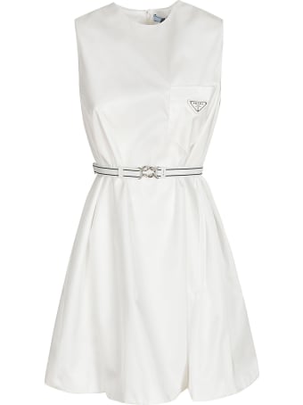 Prada Sleeveless Belted Dress