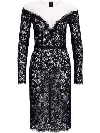 Dolce & Gabbana Black Lace Long Dress