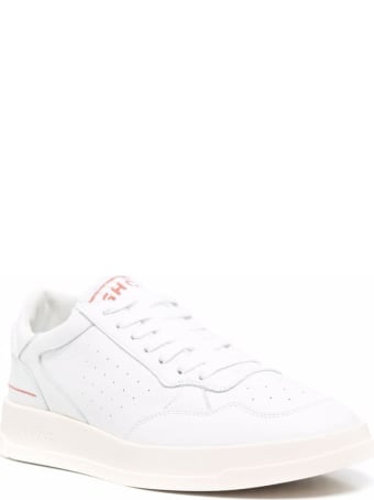 GHOUD Low Tweener Leather And Fabric Sneakers With Logo