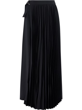 Maison Labiche Pleated Midi Skirt