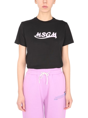 MSGM Crew Neck T-shirt