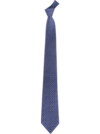 Salvatore Ferragamo Motif Print Neck Tie