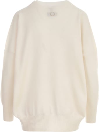 Oyuna Knitted Textured Boxy Pullover Lanza