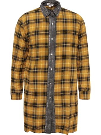 Goganga Yellow Dress For Girl With Check