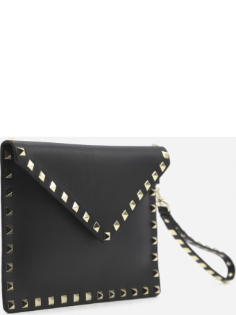 Valentino Garavani Rockstud Leather Pouch
