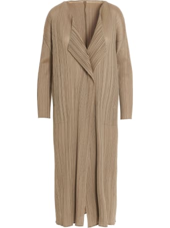 Pleats Please Issey Miyake 'bouquet Colors' Cardigan
