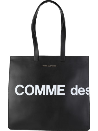 Comme des Garçons Wallet Comme Des Garcons Wallet Huge-logo Tote Bag