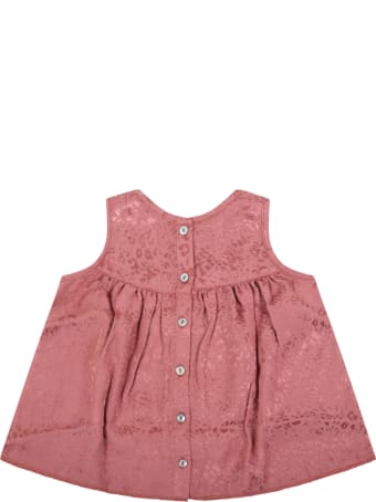 Caffe' d'Orzo Pink ''ada'' Dress For Babygirl
