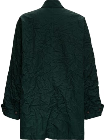 Balenciaga Green Oversize Parka