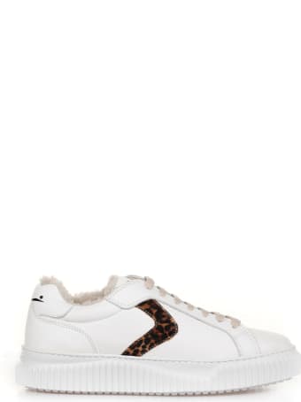 Voile Blanche Sneakers Lipari Fur Animalier